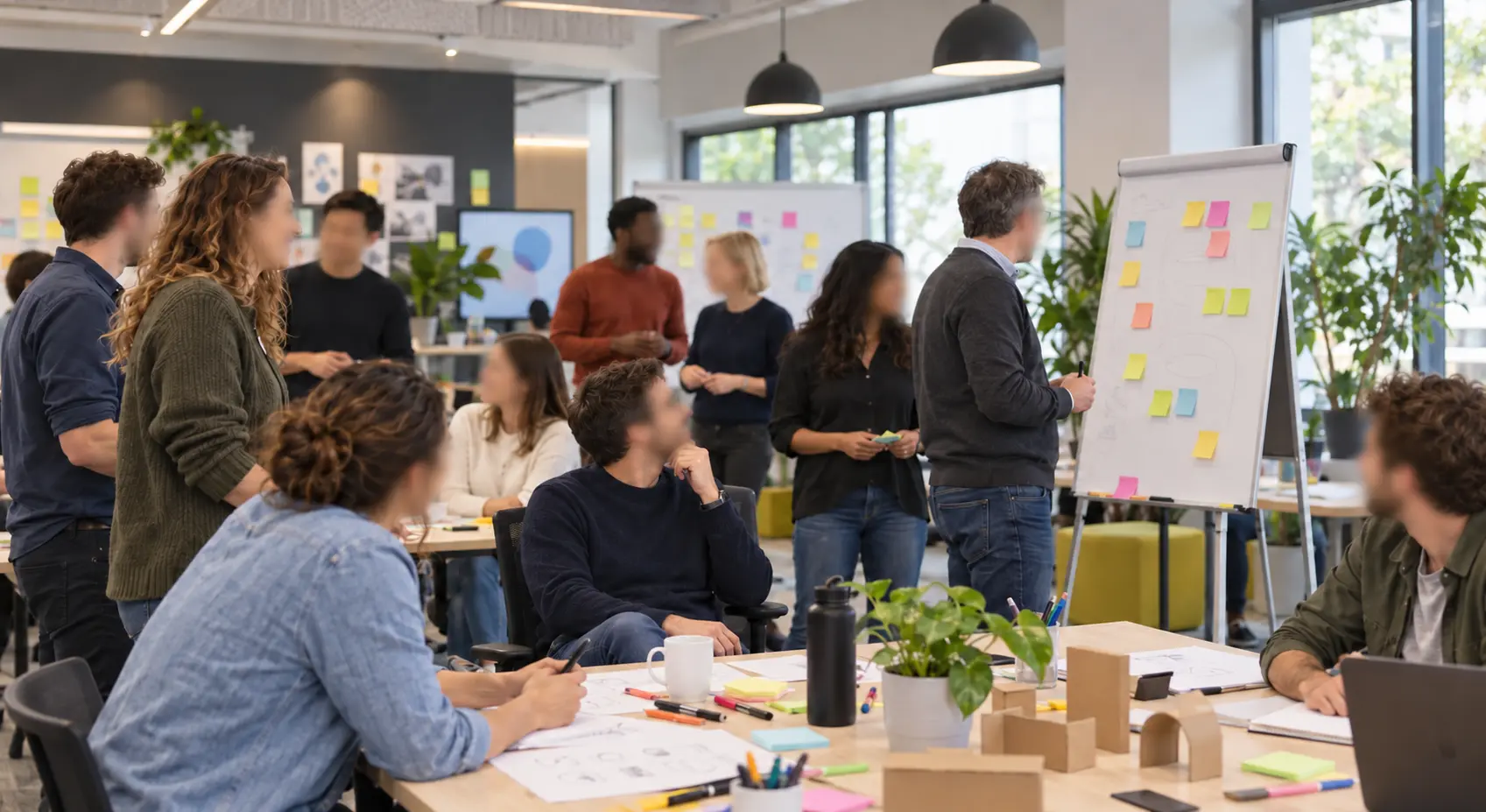 Atelier collectif autour d’une cartographie et d’hypothèses de travail